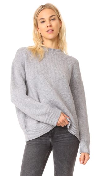 Anine Bing + Cashmere Chunky Knit Sweater