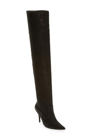 Jeffrey Campbell + Galactic Thigh High Boot