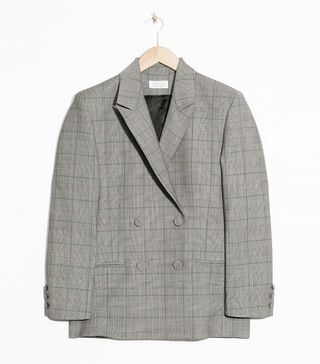 & Other Stories + Oversized Double Breasted Blazer
