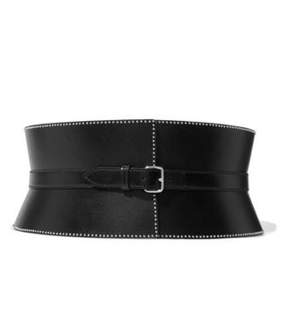 Alaïa + Studded Leather Waist Belt