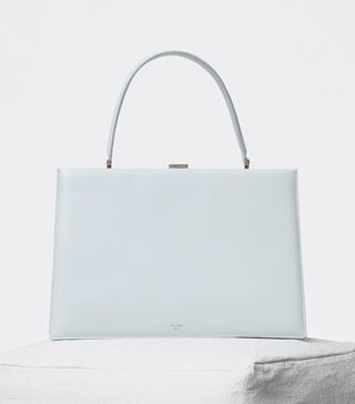 Céline + Medium Clasp Bag in Coatskin