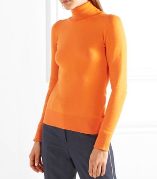 JoosTricot + Stretch Cotton-Blend Turtleneck Sweater