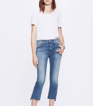 Mother Denim + Insider Crop Step Fray