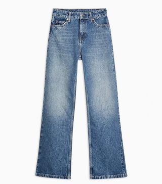 Topshop + Two Rigid Flare Jeans