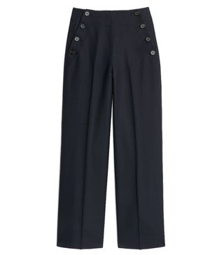 Arket + Wool Twill Sailor Trousers