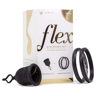 Flex + Menstrual Cup and Disposable Disc Period Set