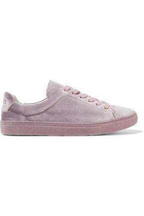 Schutz + Orianda Velvet Sneakers