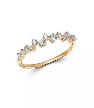 Bloomingdale's + Diamond Scatter Band in 14K Yellow Gold