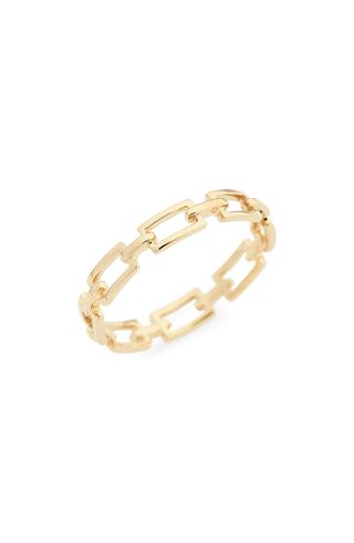 Bony Levy + 14k Gold Link Stacking Ring
