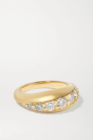 Melissa Kaye + Remi 18-Karat Gold Diamond Ring