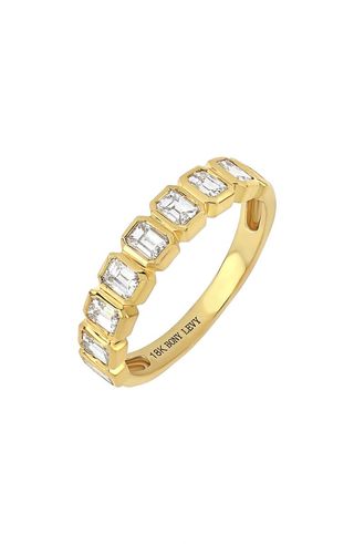 Bony Levy + Varda Diamond Baguette Ring