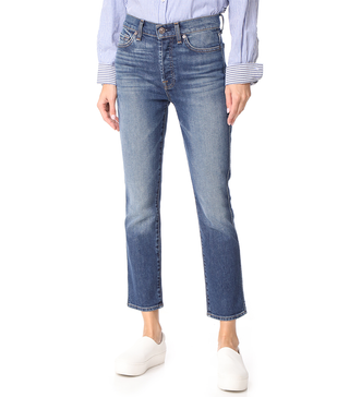 7 for All Mankind + Edie High Waist Jeans
