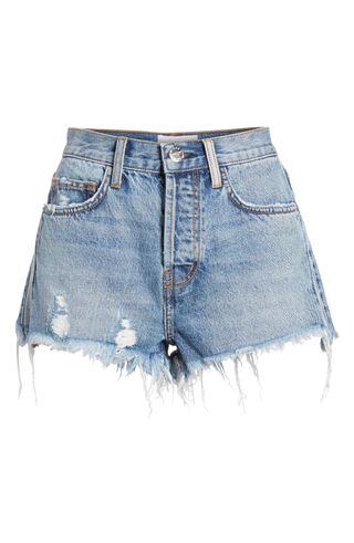 Current/Elliott + The Ultra High Waist Cutoff Denim Shorts