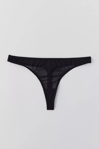 Out From Under + Mesh Thong