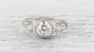 Vintage + Edwardian Engagement Ring