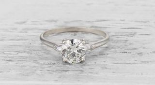 Tiffany & Co. + Art Deco Engagement Ring