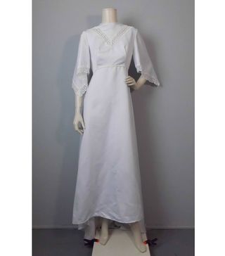 Oxfam + Vintage Pronuptia Paris Wedding Dress