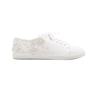 Charles Keith + Floral Applique Sneakers