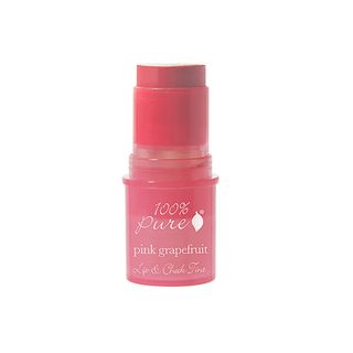 100% Pure + Lip 
Cheek Tint