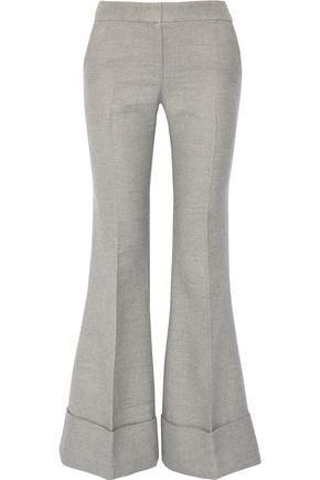 CO + Wool And Silk-blend Flared Pants