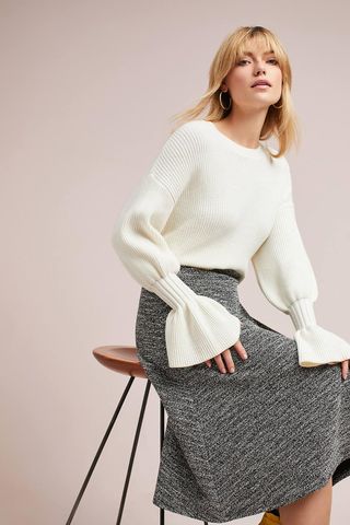 Isla Maude + Marce Textured Knit Skirt