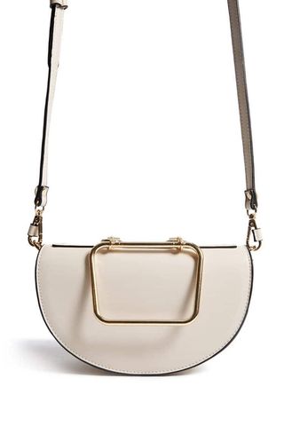 Forever 21 + Structured Crossbody Saddle Bag