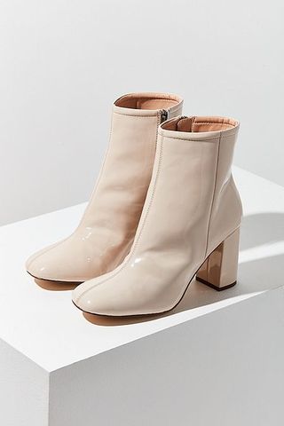 Urban Outfitters + Sloane Seamed Patent Ankle Boot