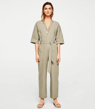 Mango + Oversized Organic Cotton Jumpsuit