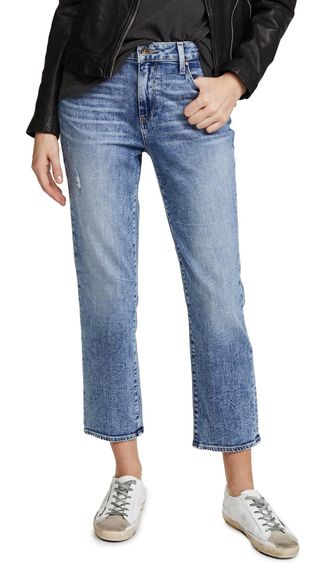 Paige + Noella Straight Leg Jeans