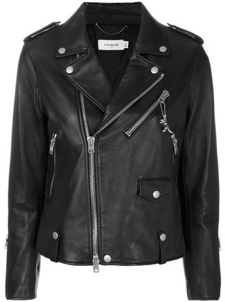 Coach + Leather Biker Jacket