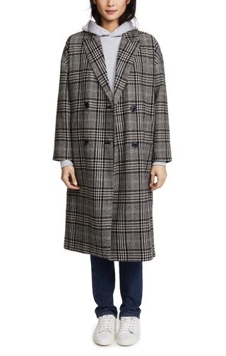 Madewell + Speckled Tweed Coat
