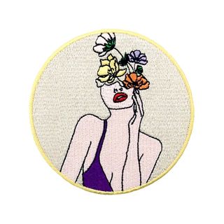 Rocking Planet + Woman Is Beautiful Flowers Patch