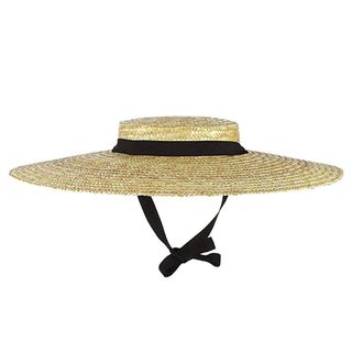 Jelord + Boater Straw Hat