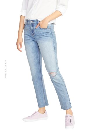Old Navy + The Power Jean, A.K.A. The Perfect Straight Jeans