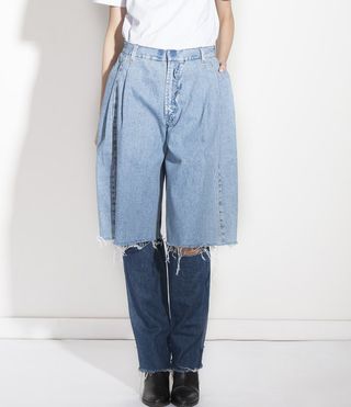 Ksenia Schnaider + Demi-Denims Reworked Jeans