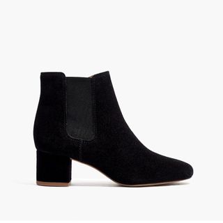 Madewell + The Walker Chelsea Boots in Suede