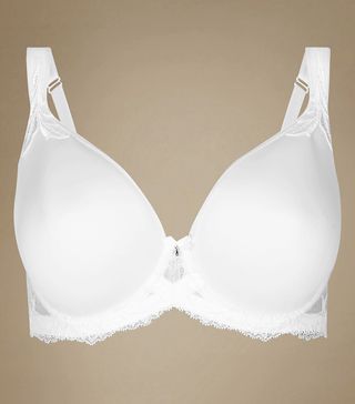 Marks and Spencer + Lace Padded Balcony Bra DD to GG