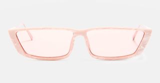 Topshop + Winona Slim Rectangle Sunglasses