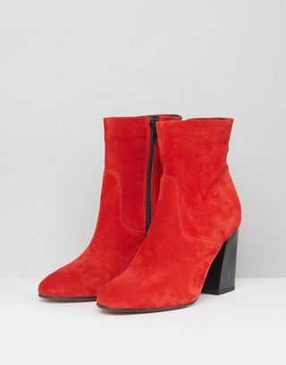 ASOS + Emsey Suede Ankle Boots