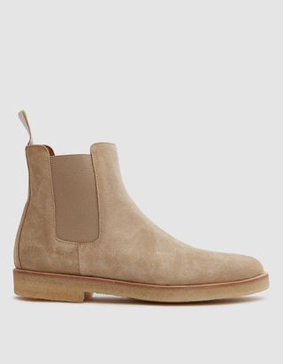Common Projects + Chelsea Boot in Tan Suede