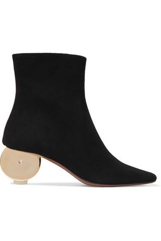 Neous + Moon Suede Ankle Boots