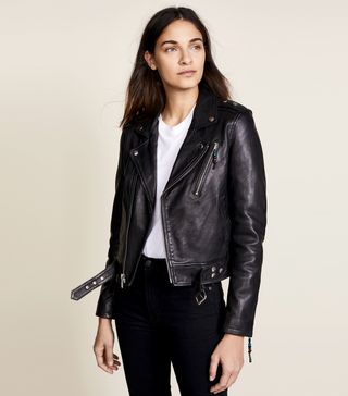 Blk Dnm + Leather Jacket 1