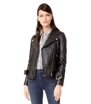 Madewell + Ultimate Leather Moto Jacket