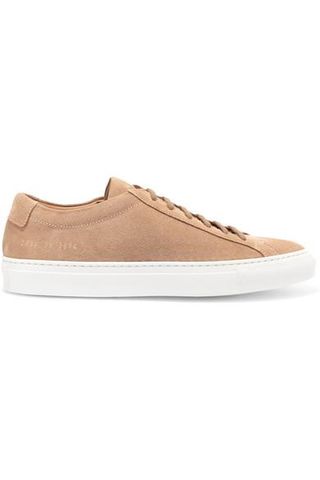 Common Projects + Original Achilles Suede Sneakers