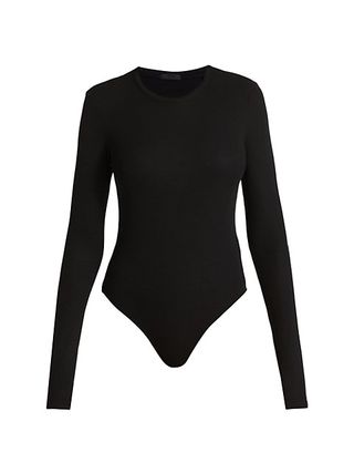 Song of Style Foley Bodysuit in Black