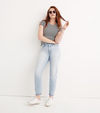 Madewell + The Perfect Summer Jean in Fitzgerald Wash