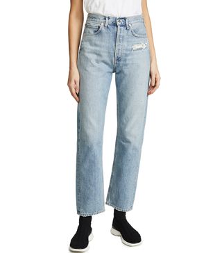 Agolde + 90s Fit Mid Rise Jeans