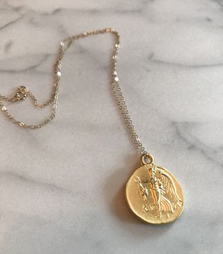 Hart + Athena Lucky Coin Necklace