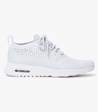 Nike + Air Max Thea Ultra Flyknit in Pure Platinum/White