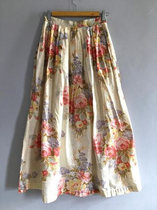 Ralph Lauren + Floral Maxi Skirt